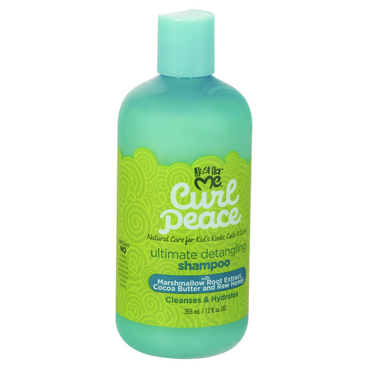 slide 12 of 12, Just for Me! Curl Peace Ultimate Detangling Shampoo 355 ml, 12 oz