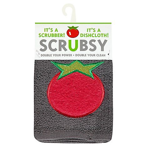 slide 1 of 1, Mei E Scrubsy Tomato - EA, 1 ct
