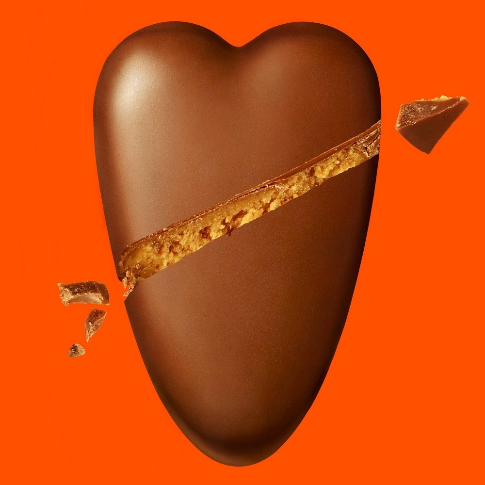 slide 2 of 3, Reese's Milk Chocolate & Peanut Butter Hearts, 10.2 oz