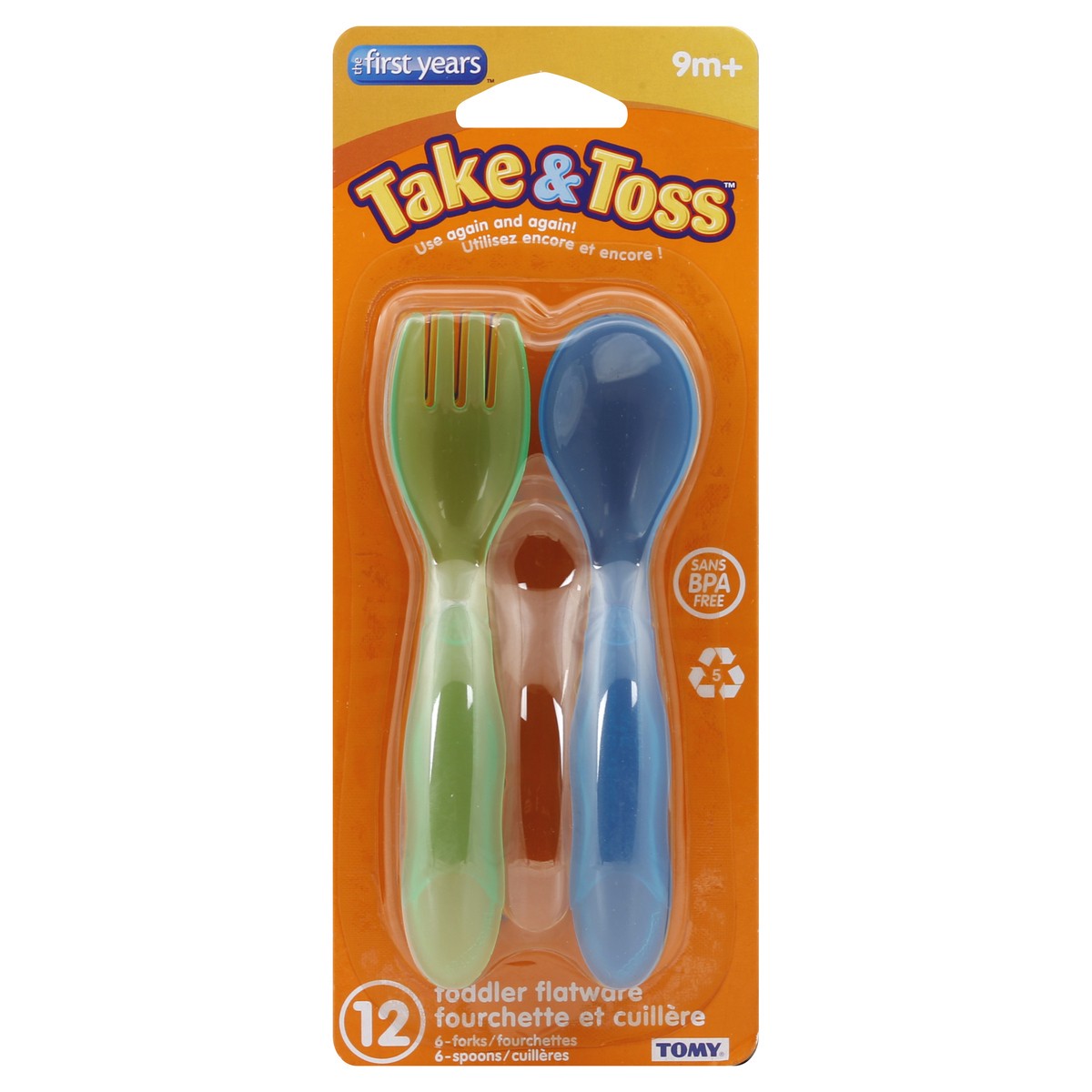 slide 7 of 7, The First Years Toddler Flatware 12 ea, 12 ct