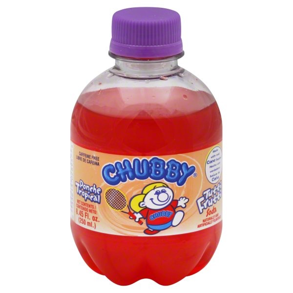 slide 1 of 1, Chubby Tutti Frutti Soda - 8.45 fl oz, 8.45 oz