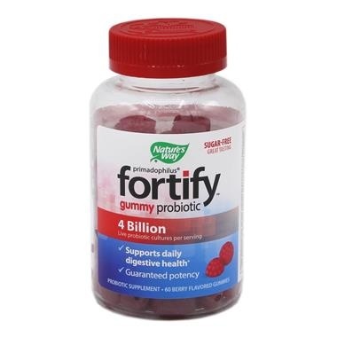 slide 1 of 1, Nature's Way Primadophilus Fortify Jummy Probiotic Berry Flavored, 60 ct