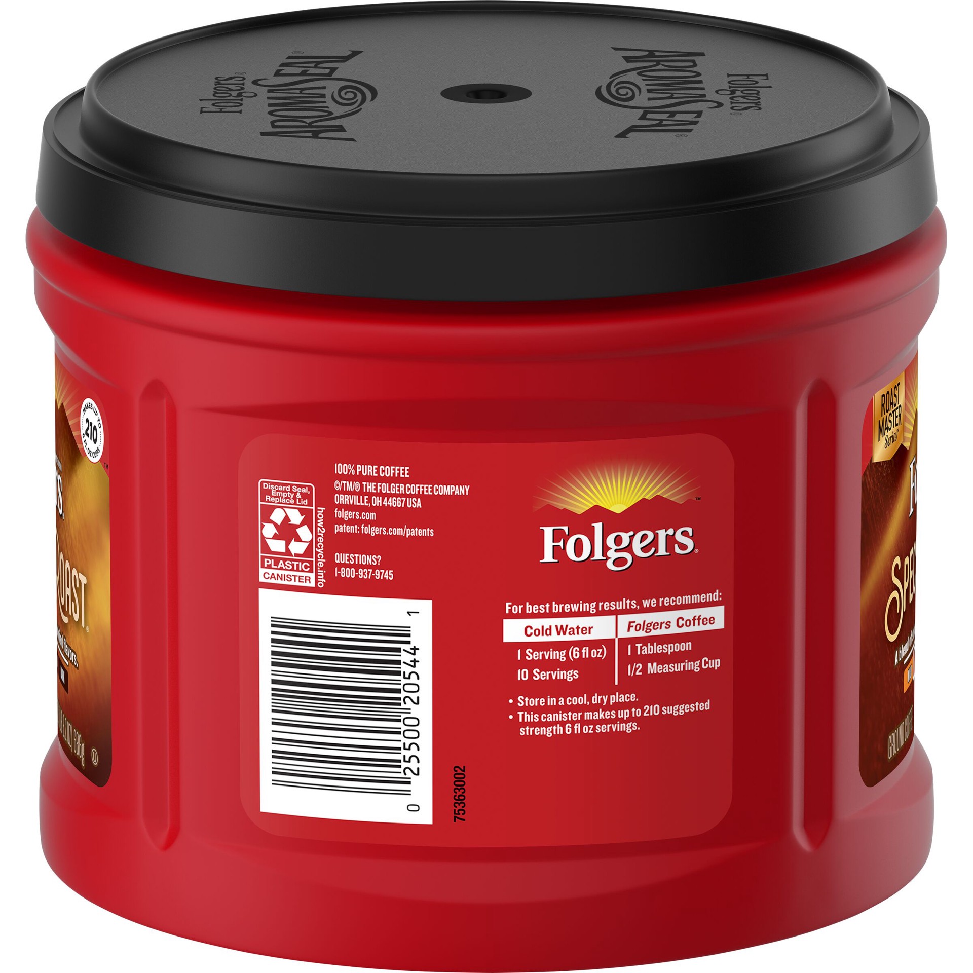 slide 2 of 3, Folgers Cafe Special Roast - 24.2 oz, 24.2 oz