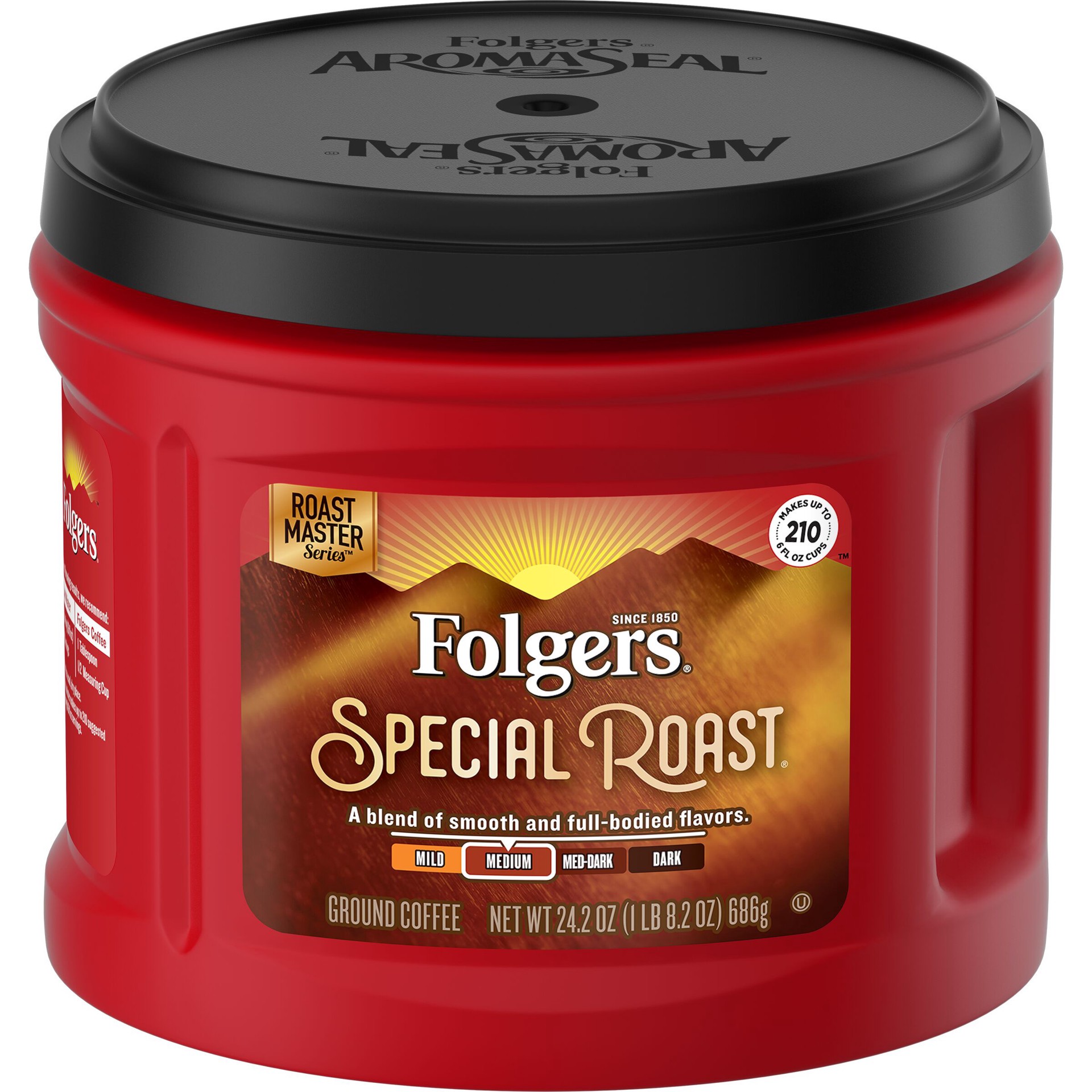 slide 1 of 3, Folgers Cafe Special Roast - 24.2 oz, 24.2 oz