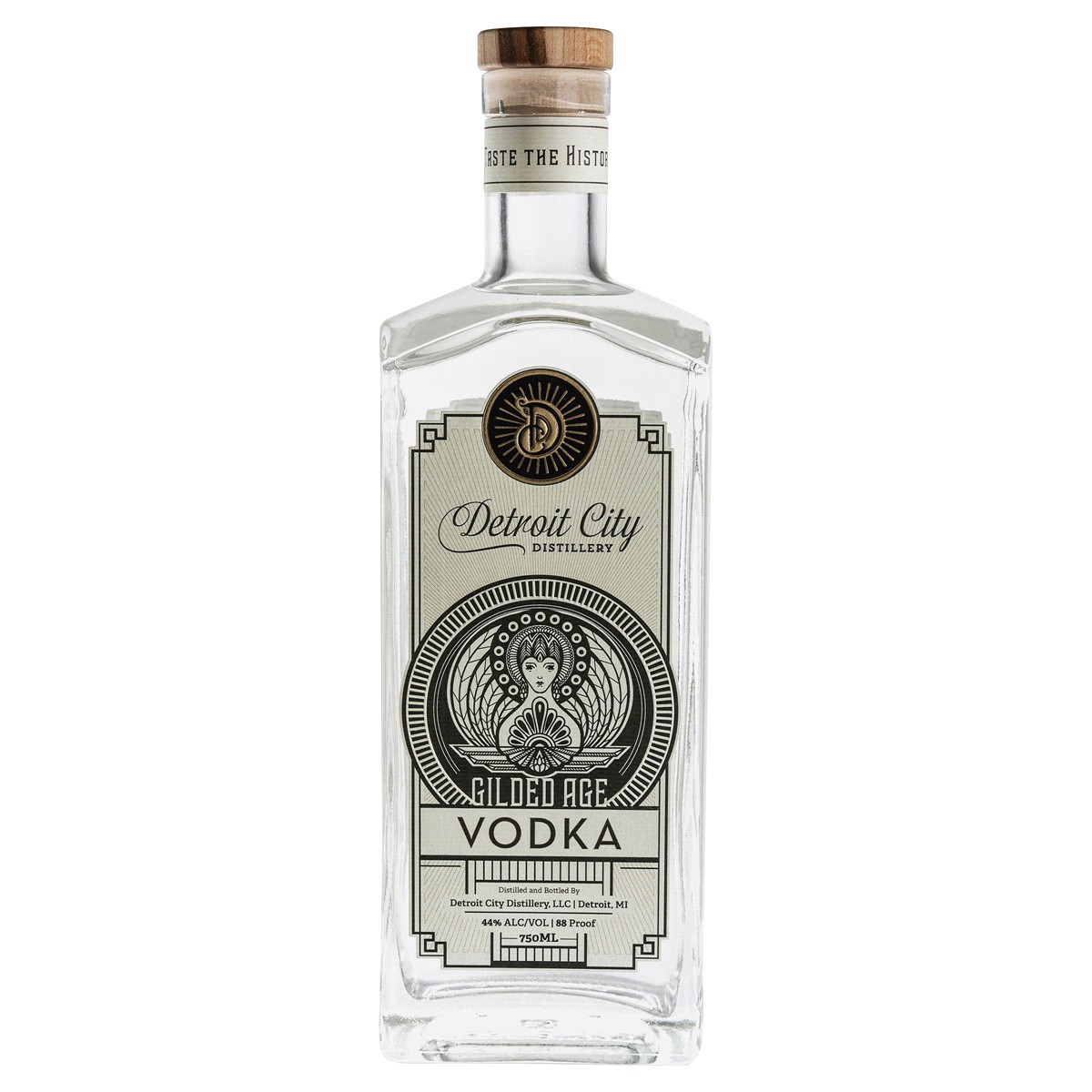 slide 1 of 1, Detroit City Distillery GILDED AGE VODKA, 750 ml
