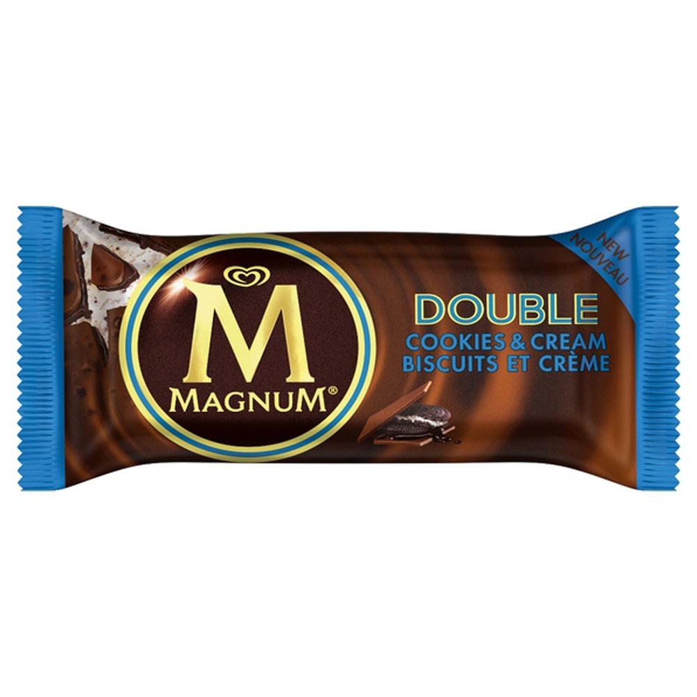 Magnum Double Cookie & Cream Ice Cream Bar 3 ct; 9 fl oz | Shipt