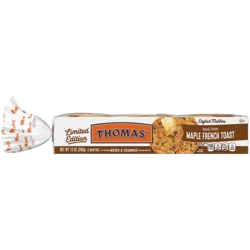 Thomas' Limited Edition Maple French Toast English Muffins, 6 count, 13 oz