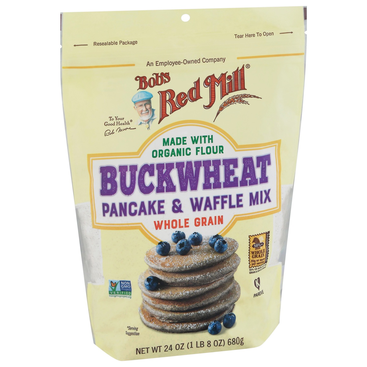 slide 2 of 11, Bob's Red Mill Buckwheat Pancake Mix, 24 oz