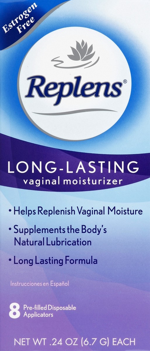 slide 1 of 8, Replens Vaginal Moisturizer 8 ea, 8 ct