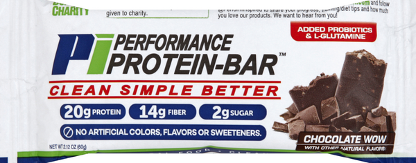 slide 1 of 1, Performance Inspired Nutrition Performance Inspired Performance Inspire Bar Choc Wow 2.12 Oz, 1 ct