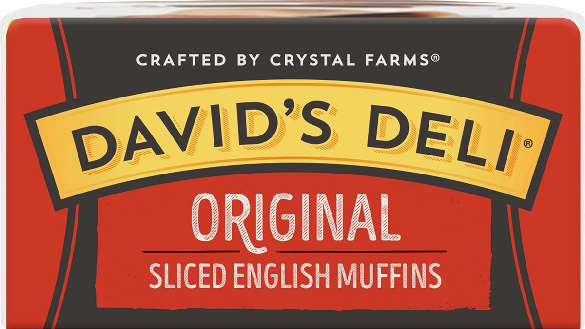 slide 3 of 7, David's Deli English Muffins, 6 ct