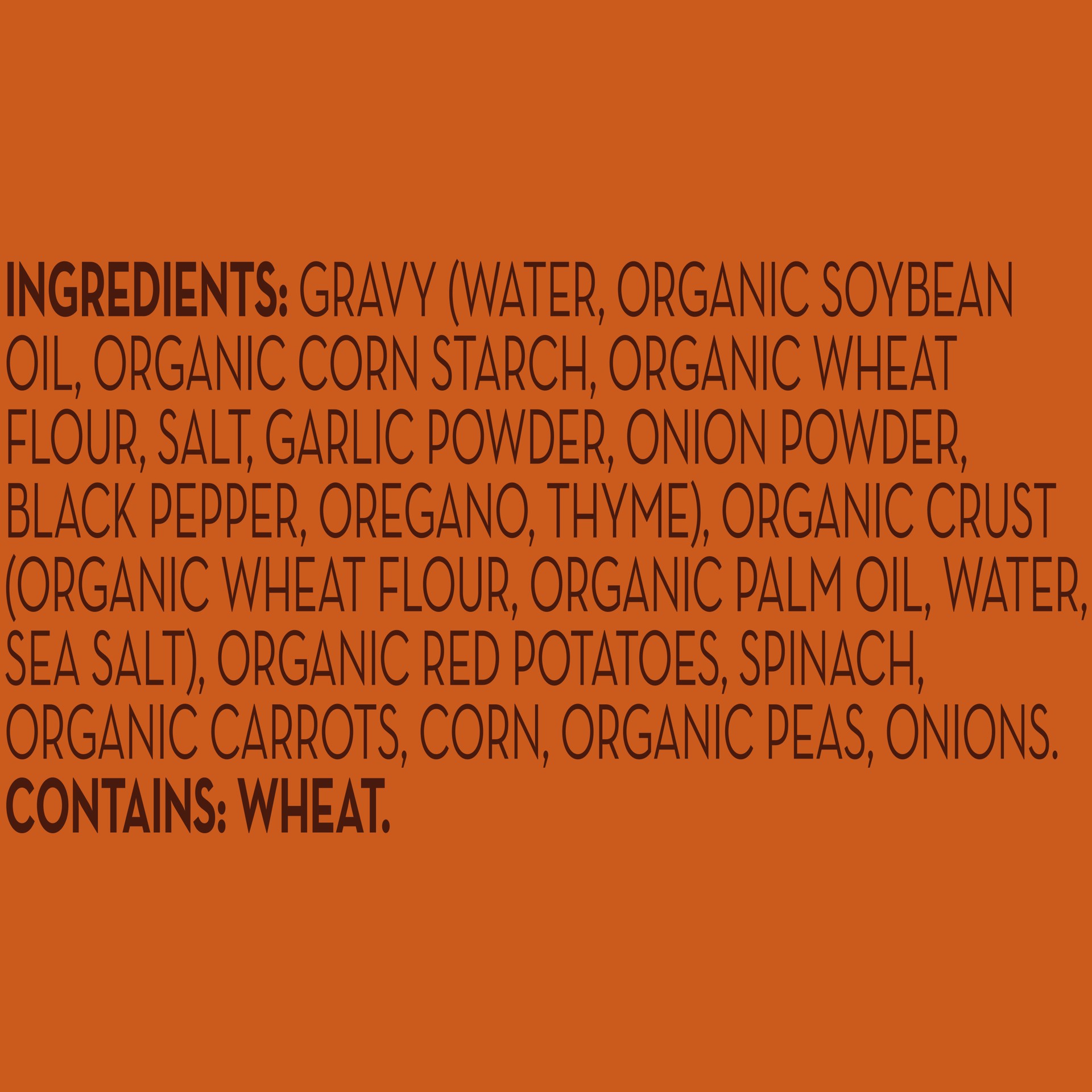 slide 5 of 5, Blake's Organic Vegetable Pot Pie, Vegetarian Pot Pie Frozen Meal, 8 oz, 8 oz