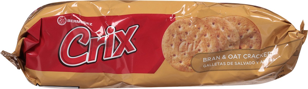 slide 6 of 13, Crix Bran & Oat Crackers 3 - 3.4 oz Packs, 10 oz