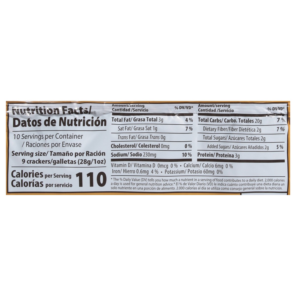 slide 8 of 13, Crix Bran & Oat Crackers 3 - 3.4 oz Packs, 10 oz