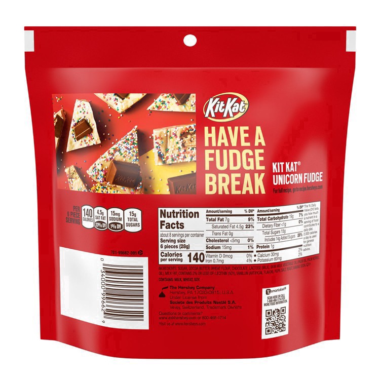 slide 87 of 93, KIT KAT Minis Unwrapped Milk Chocolate Wafer Candy Bag, 7.6 oz, 7.6 oz