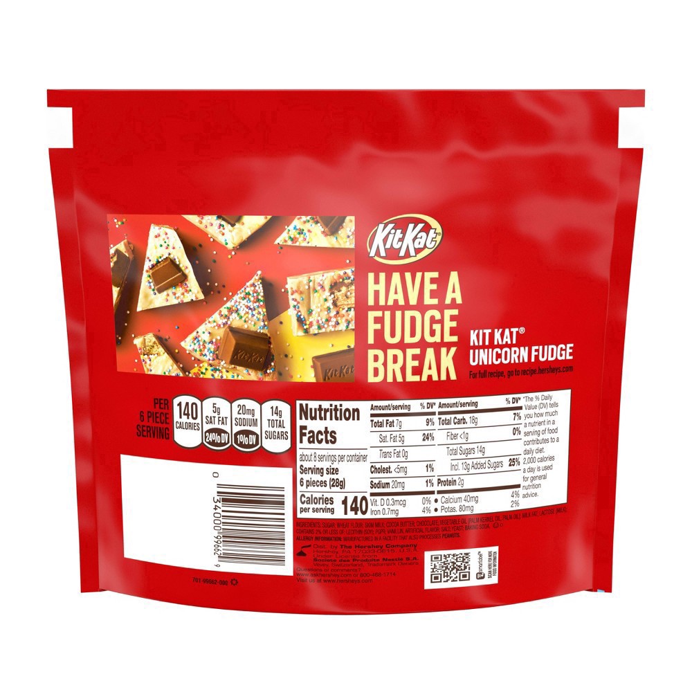slide 80 of 93, KIT KAT Minis Unwrapped Milk Chocolate Wafer Candy Bag, 7.6 oz, 7.6 oz