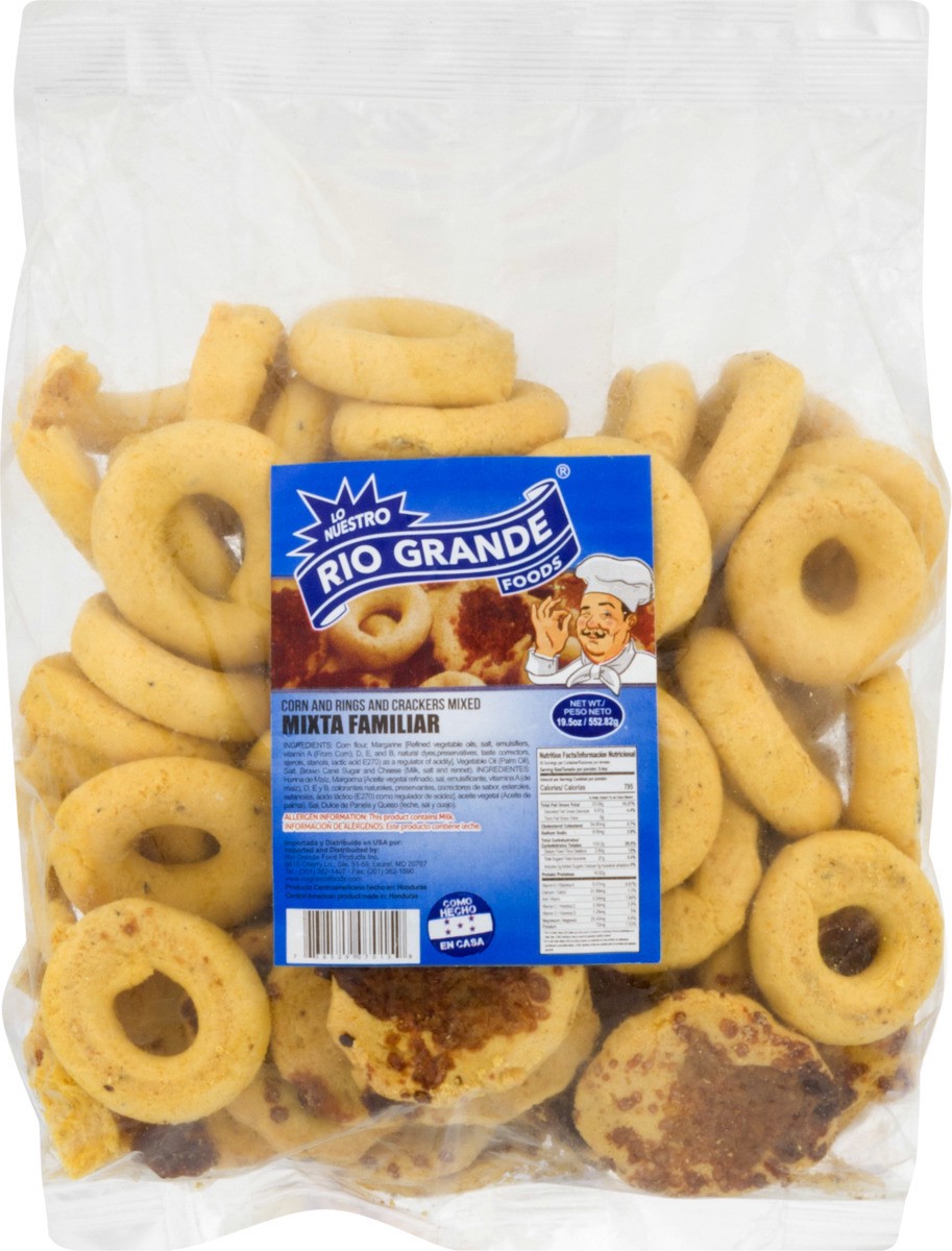 slide 9 of 11, Rio Grande Corn and Rings and Crackers Mixed 18.5 oz, 18.5 oz
