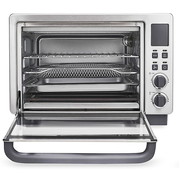 slide 5 of 12, CRUX Artisan Series 6 Slice Digital Air Frying Toaster Oven, 1 ct
