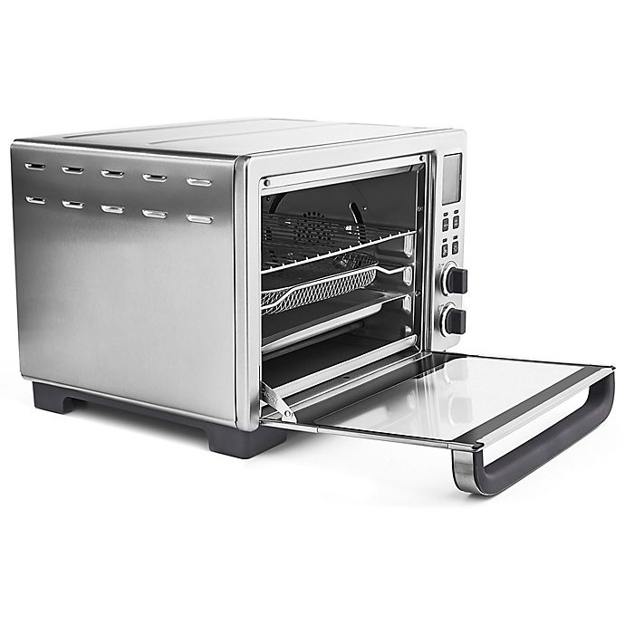 slide 6 of 12, CRUX Artisan Series 6 Slice Digital Air Frying Toaster Oven, 1 ct