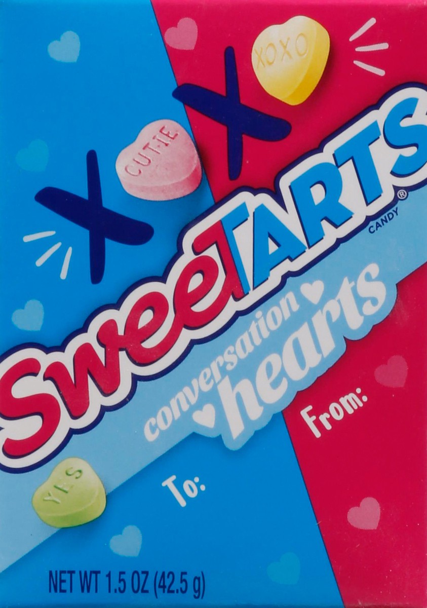 slide 10 of 10, SweeTARTS Conversation Hearts Cand Valentines 27 ct 157387, 1.5 oz