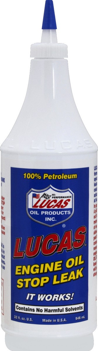 slide 2 of 2, Lucas Engine Oil Stop Leak 32 oz, 32 oz