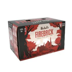 Schell's Firebrick Vienna Style Amber Lager 6Pk
