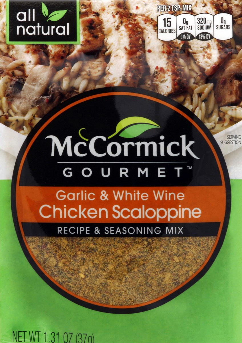 slide 2 of 2, McCormick Recipe & Seasoning Mix 1.31 oz, 1.31 oz