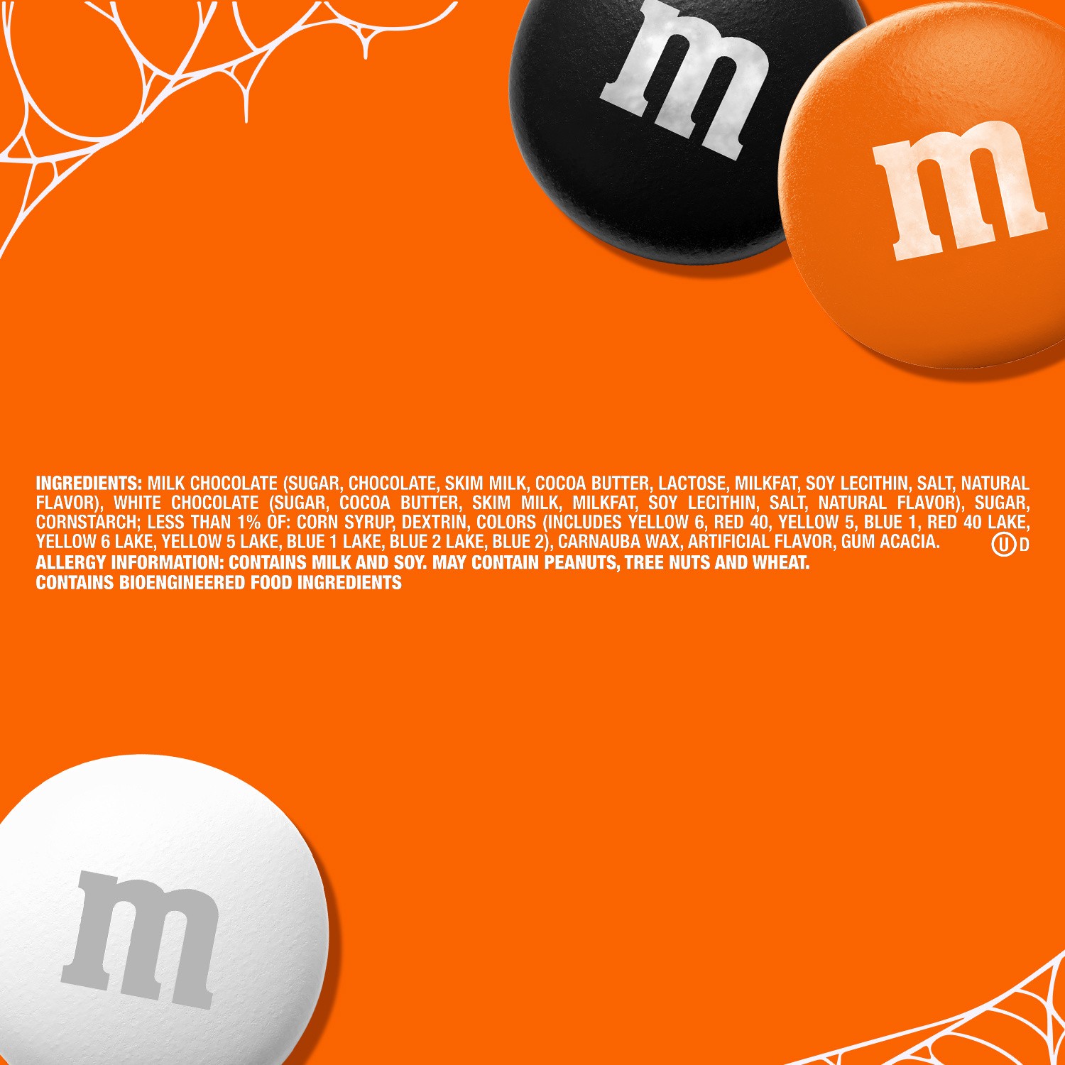 slide 5 of 8, M&M's Campfire Smores White and Milk Chocolate Halloween Candy, Share Size, 2.47 Oz Bag, 2.47 oz