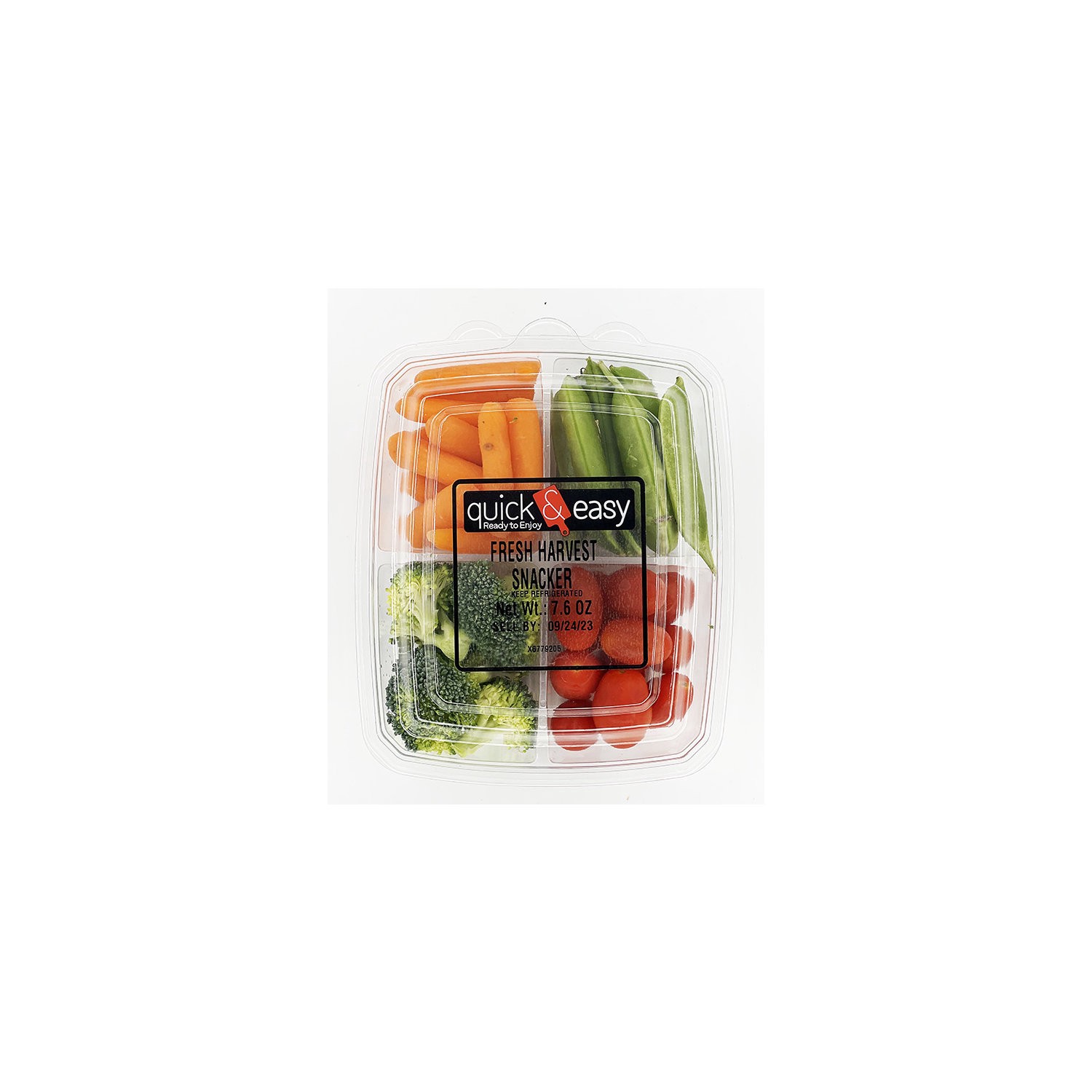 slide 1 of 1, Quick & Easy Fresh Harvest Snacker, 7.6 Ounce, 7.6 oz