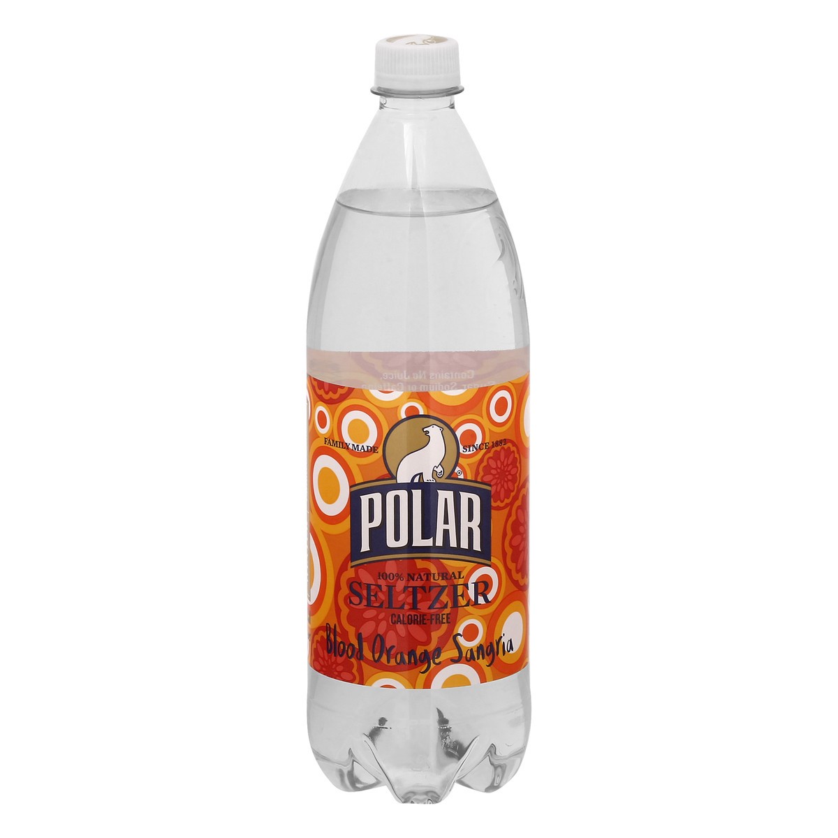 slide 1 of 8, Polar Blood Orange Sangria Seltzer - 1 liter, 1 liter