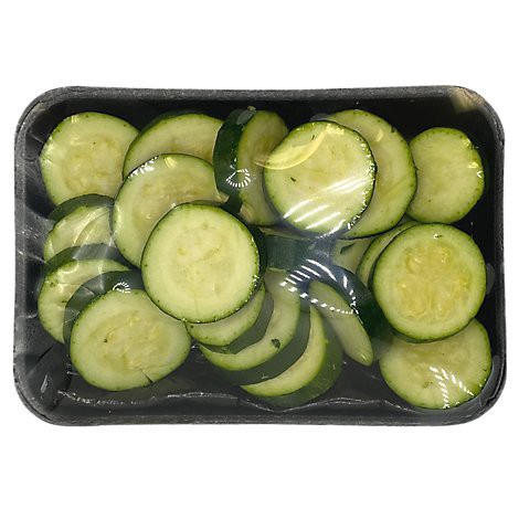 slide 1 of 1, Green Squash Coins - 14 OZ, 14 oz