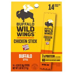 Slim Jim Buffalo Wild Wings Buffalo Chicken Sticks Family Pack Box, 14 ct / 0.28 oz
