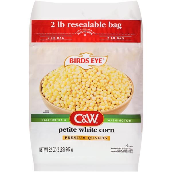 slide 1 of 1, Birds Eye C&W Petite White Corn, 32 oz