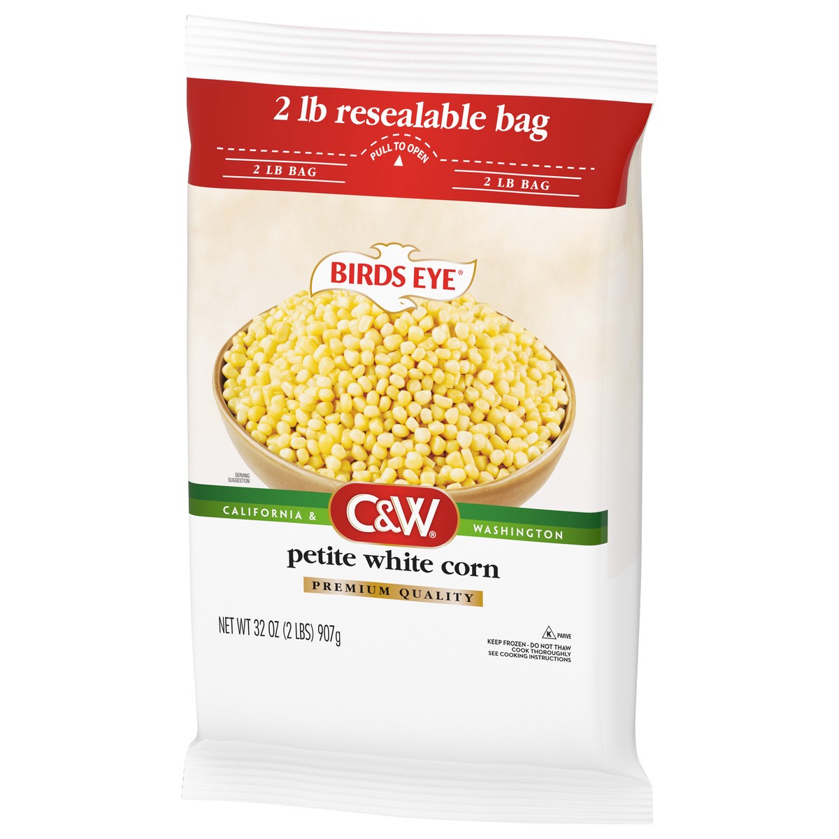 slide 2 of 8, Birds Eye C&W Premium Quality Petite White Corn 32 oz, 32 oz