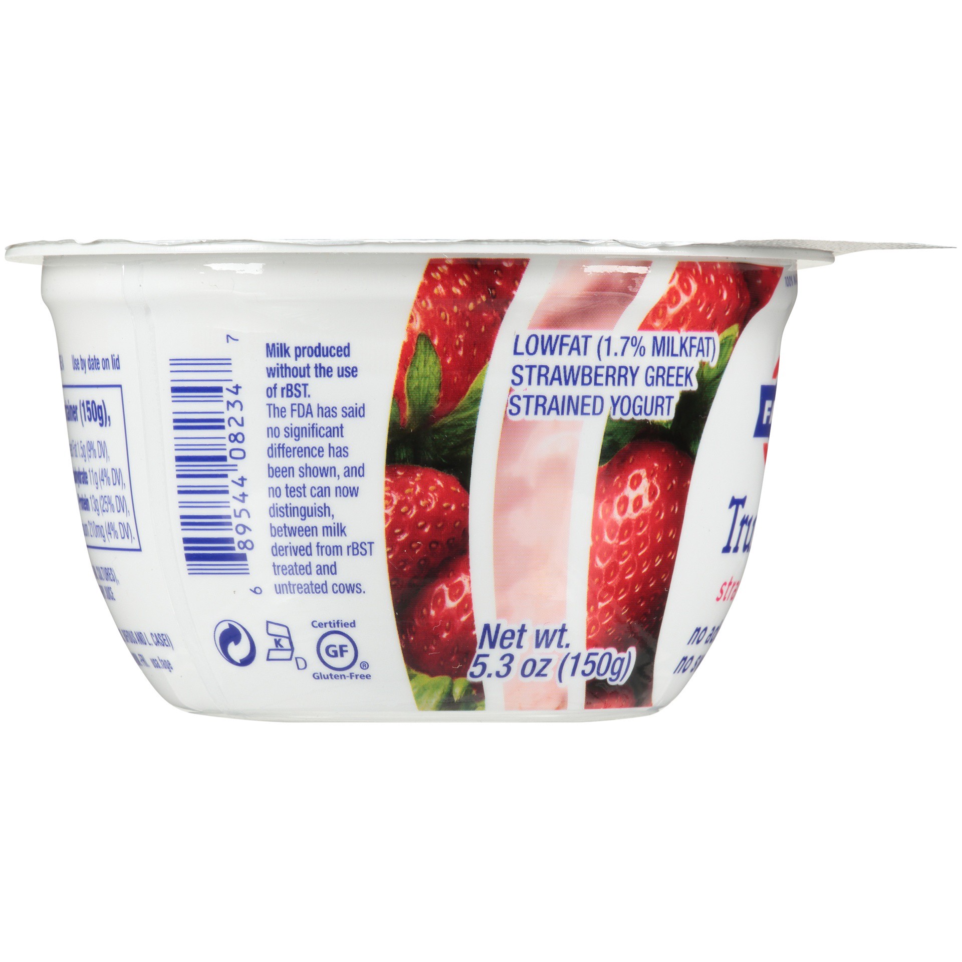 slide 2 of 6, Fage Trublend Strawberry Greek Yogurt, 5.3 oz