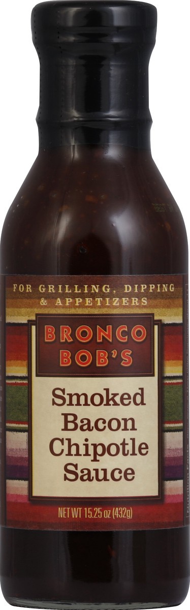 slide 1 of 6, Bronco Bob's Smoked Bacon Chipotle Sauce 15.25 oz, 15.25 oz