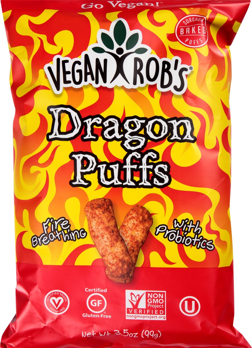 slide 6 of 9, Vegan Rob's Vegan Puffs Dragon, 3.5 oz
