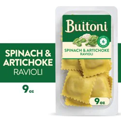 Buitoni Spinach and Artichoke Ravioli, Refrigerated Pasta