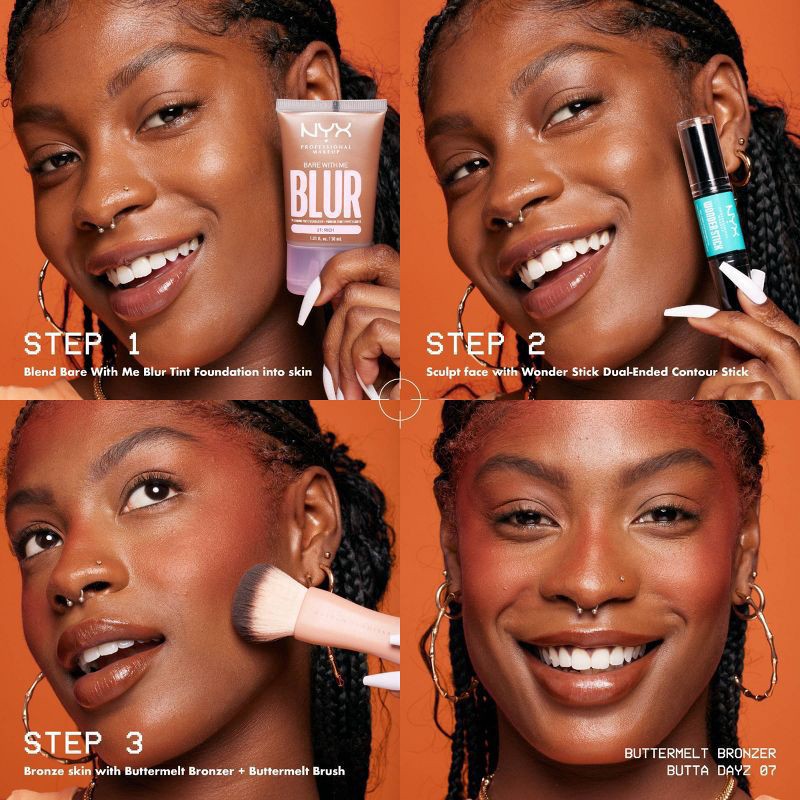 slide 7 of 9, NYX Professional Makeup Buttermelt Bronzer - Butta Cup - 0.17oz, 0.17 oz