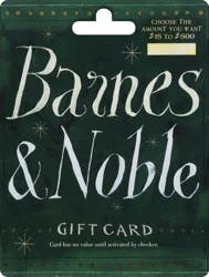 Barnes & Noble $15-500