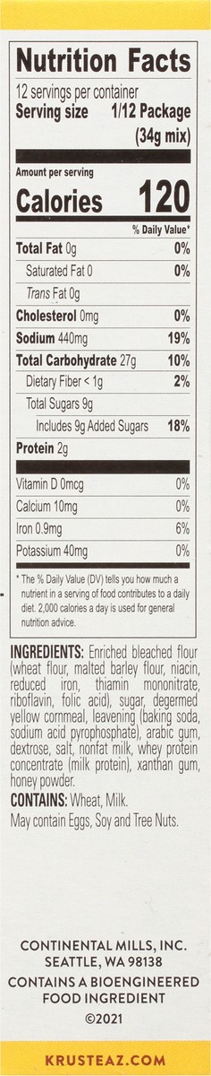 slide 9 of 13, Krusteaz Cornbread & Muffin Mix, 14.5 oz