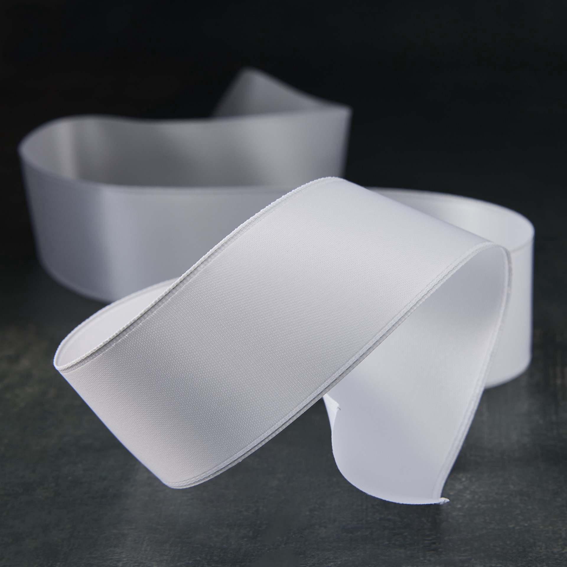 slide 4 of 4, 1.5'' X 15yd. Double Faced Satin Wired Ribbon By Celebrate It, 1.5 in x 15 yd