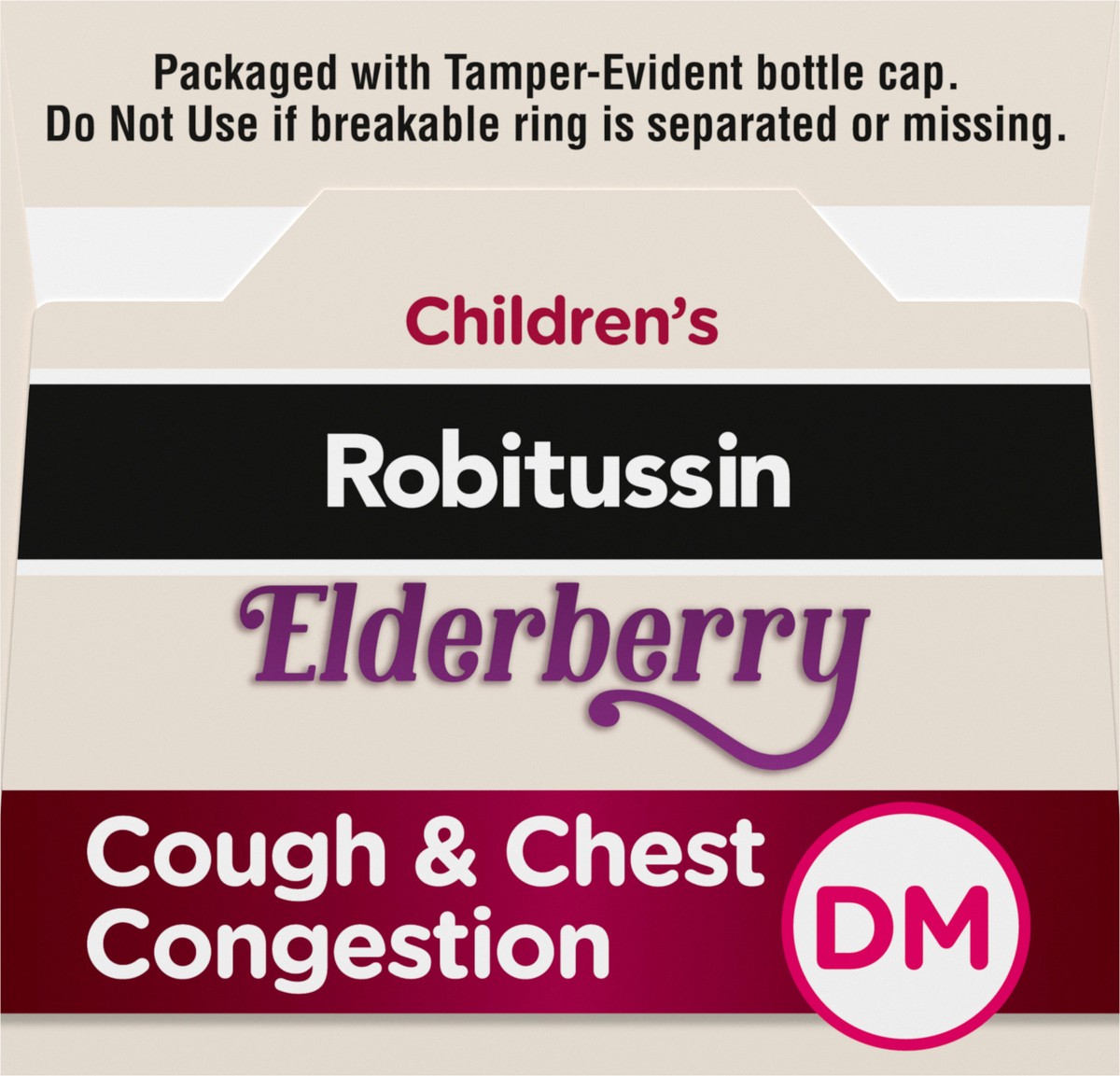 slide 9 of 9, Robitussin Elderberry Cough and Chest Congestion DM Non Drowsy Children's Cough Medicine - 4 Fl Oz Cough Syrup, 