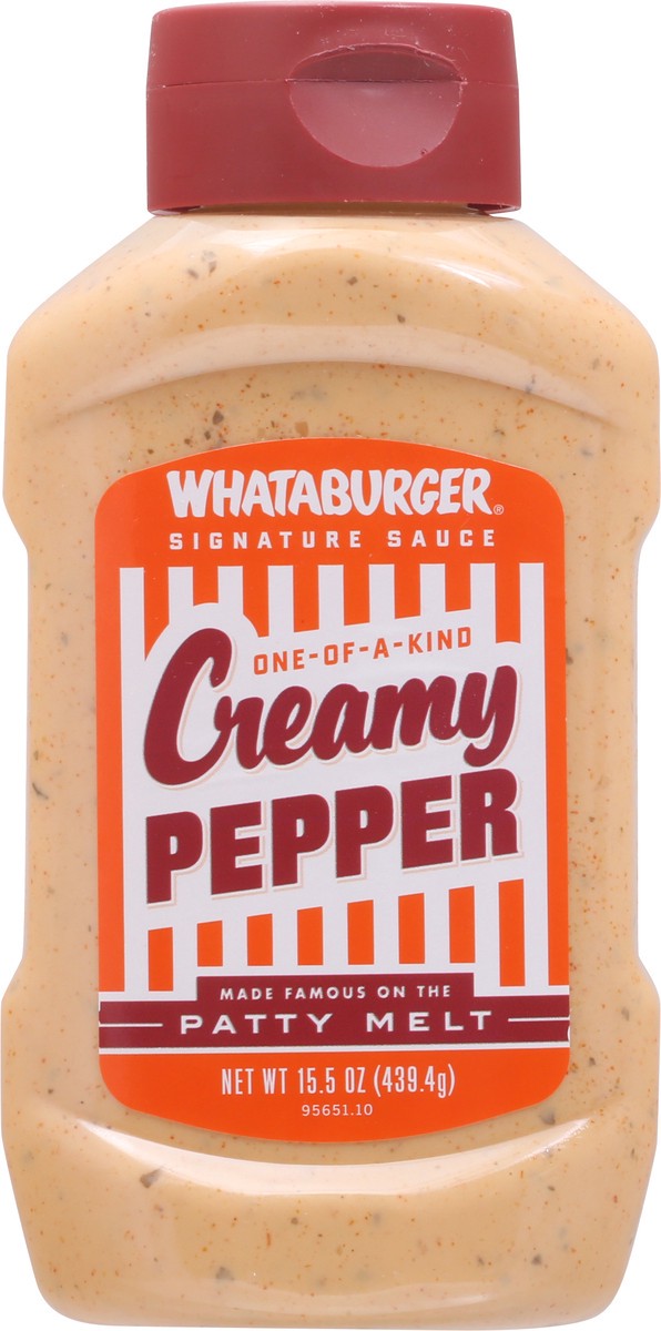 slide 2 of 14, Whataburger One-of-a-Kind Creamy Pepper Signature Sauce 15.5 oz, 15.5 oz