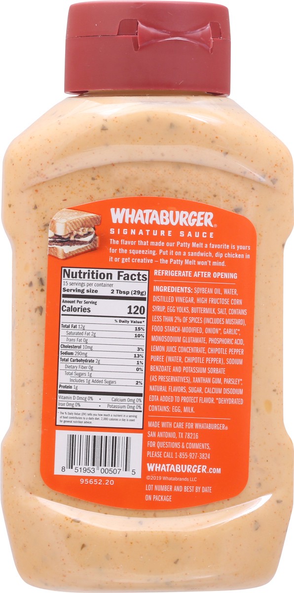 slide 5 of 14, Whataburger One-of-a-Kind Creamy Pepper Signature Sauce 15.5 oz, 15.5 oz