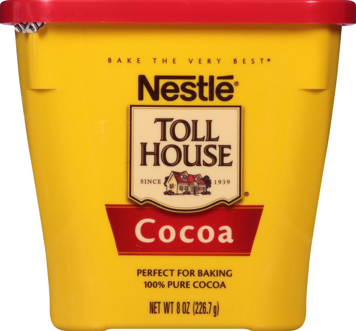 slide 2 of 2, Nestlé TOLL HOUSE Cocoa 8 oz. Plastic Canister, 8 oz