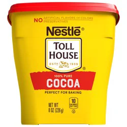 Nestlé TOLL HOUSE Cocoa 8 oz. Plastic Canister