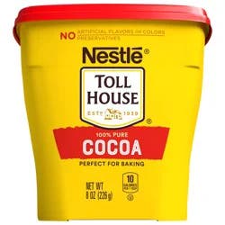 Nestlé TOLL HOUSE Cocoa 8 oz. Plastic Canister
