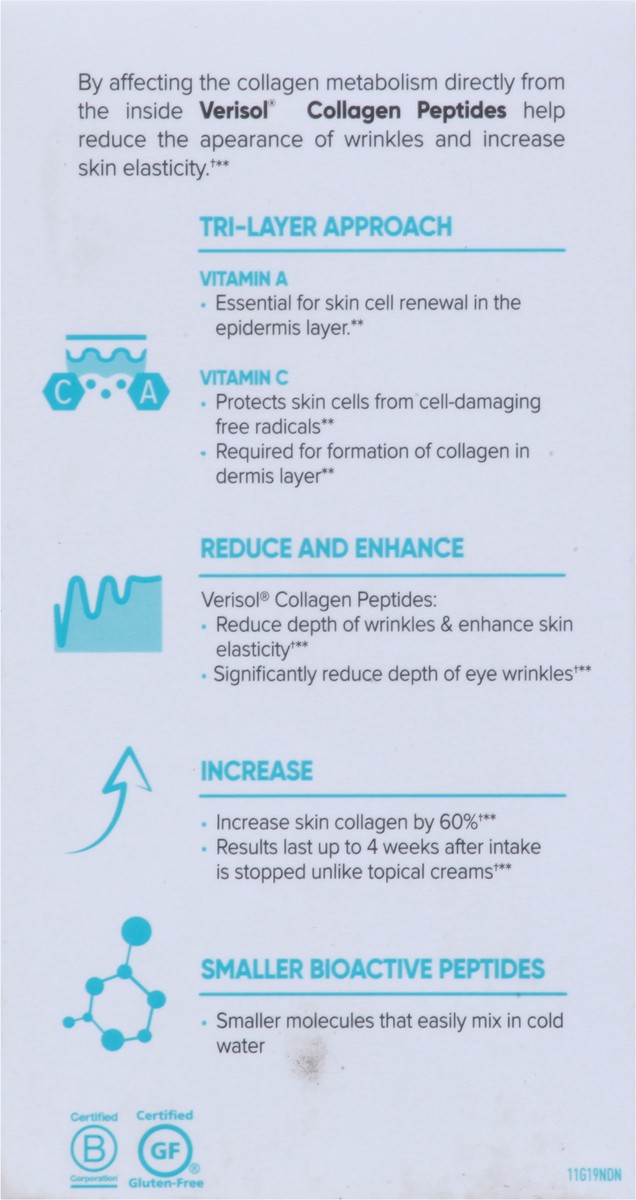 slide 6 of 12, Country Life Tri-Layer Maxi-Skin Collagen + C & A 90 Tablets, 90 ct