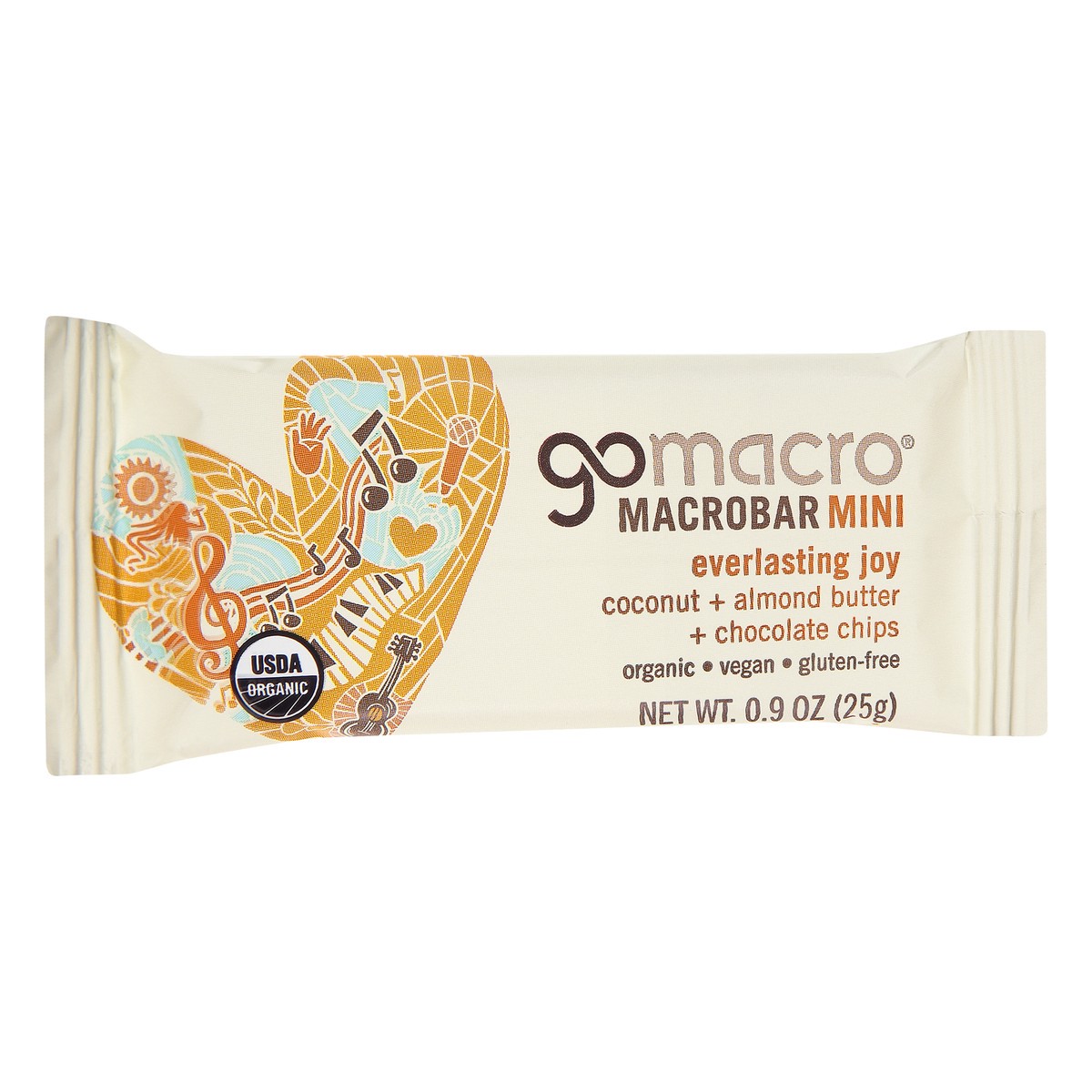 slide 9 of 10, GoMacro Coconut + Almond Butter + Chocolate Chips MacroBar Mini 0.9 oz, 0.9 oz